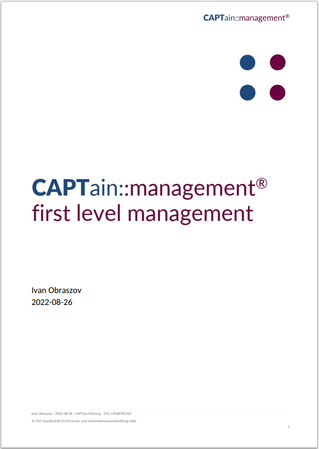 Диагностика: нижнее звена руководителей 