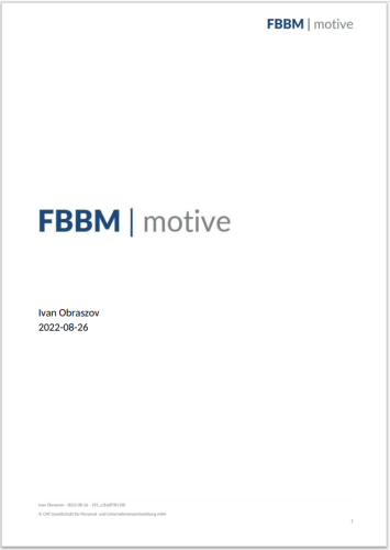 Личные мотивы и структура мотивации